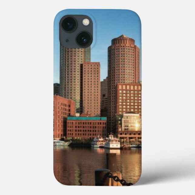 Skyline von Boston Case-Mate iPhone Hülle (Rückseite)