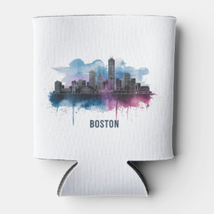 Skyline von Boston, Skyline von Boston MA Dosenkühler