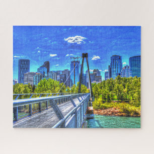 Skyline von Calgary.