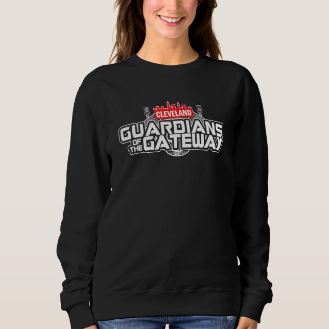 Skyline von Cleveland Sweatshirt (Vorderseite)