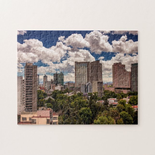 Skyline von den Hotels in Polanco Mexiko City (Horizontal)