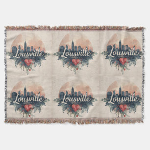 Skyline von Louisville Kentucky USA Decke