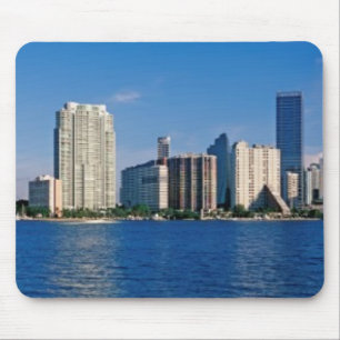 Skyline von Miami, Florida Mousepad