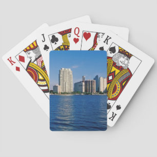 Skyline von Miami, Florida Spielkarten
