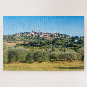 Skyline von San Gimignano, Toskana