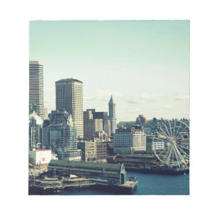 Skyline von Seattle Notizblock