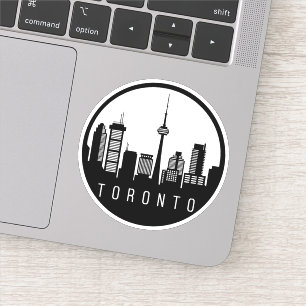 Skyline von Toronto Aufkleber