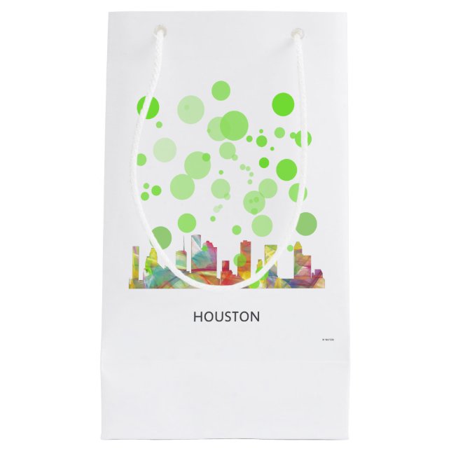 SKYLINE WB1 HOUSTONS TEXAS - KLEINE GESCHENKTÜTE (Vorderseite)