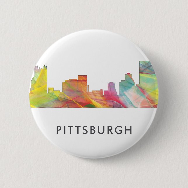 SKYLINE WB1- PITTSBURGHS PENNSYLVANIA BUTTON (Vorderseite)