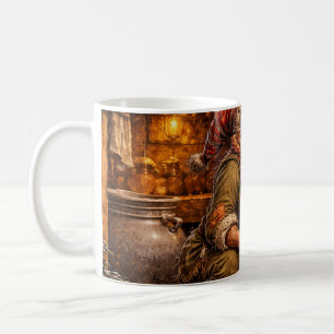 Skyr Gobbler Isländischer Yule Lad Kaffeetasse
