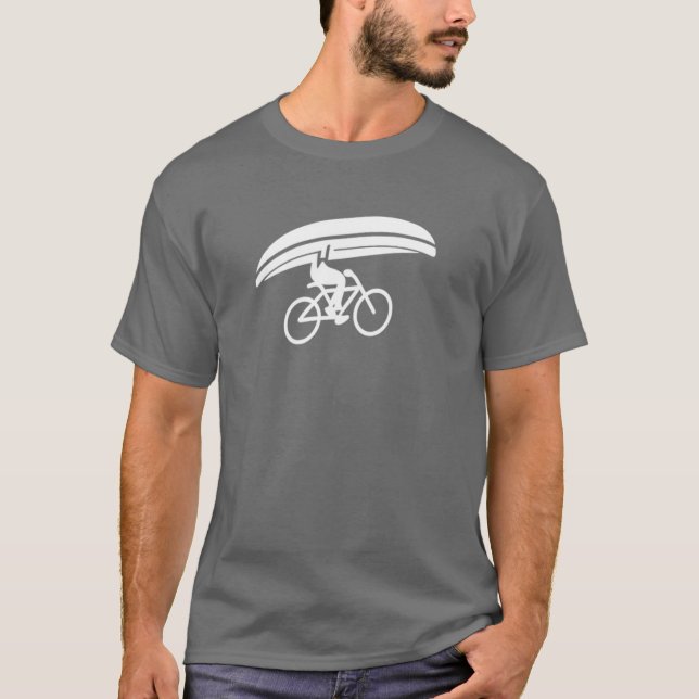 SkyRider-T-Shirt - Fliegen jenseits der Grenzen T-Shirt (Vorderseite)