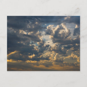 Skyscape over Lake Superior, Michigan Postkarte