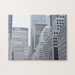 Skyscrapers Midtown Manhattan New York City<br><div class="desc">Puzzle zeigt ein Originalfoto von Wolkenkratzern in der Innenstadt von Manhattan,  New York City. Viele weitere illustrierte und Foto-Puzzles sind auch in diesem Shop erhältlich. Wenn Sie das Puzzle,  das Sie suchen,  nicht sehen,  kontaktieren Sie bitte Rebecca um etwas für Sie zu haben!</div>