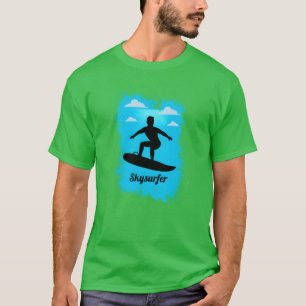 Skysurfing Fallschirmspringen Extremsport Fallschi T-Shirt