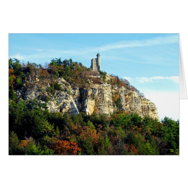 Skytop Tower im Herbst (Vorderseite (Horizontal))