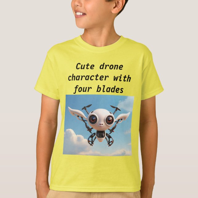 Skyward Drone: Adable Flight T-Shirt (Vorderseite)