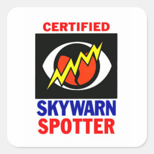 Skywarn Aufkleber