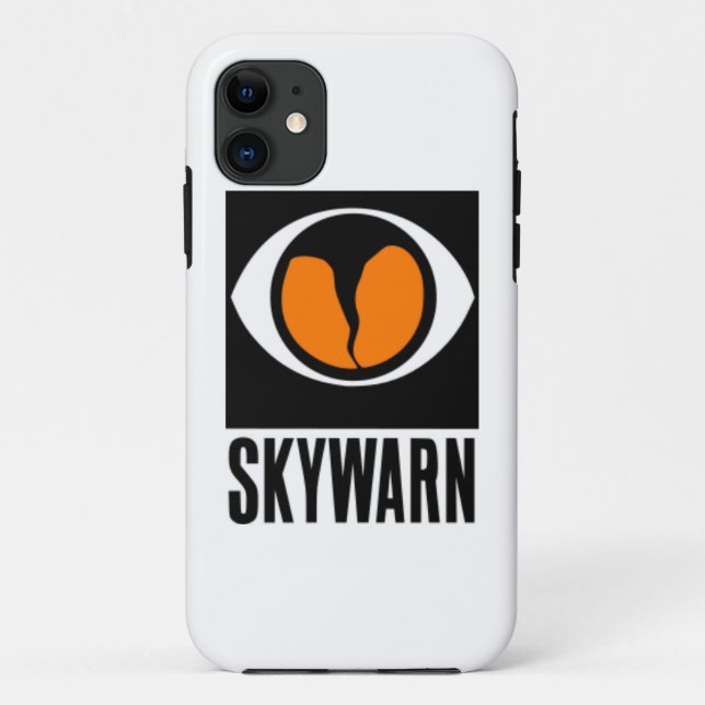 Skywarn iPhone Fall Case-Mate iPhone Hülle (Rückseite)