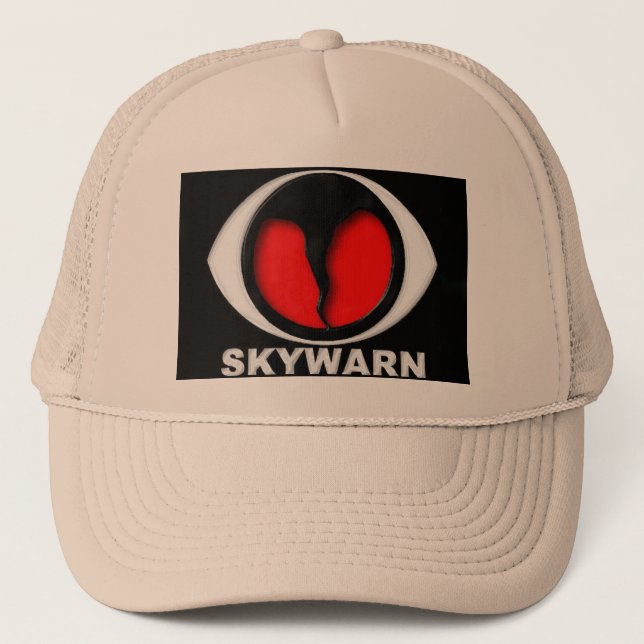 skywarn Logo Hut Truckerkappe (Vorderseite)