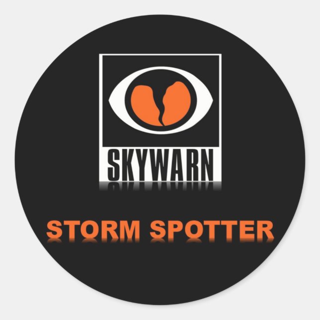 SKYWARN Storm Spotter Stickers (Vorderseite)