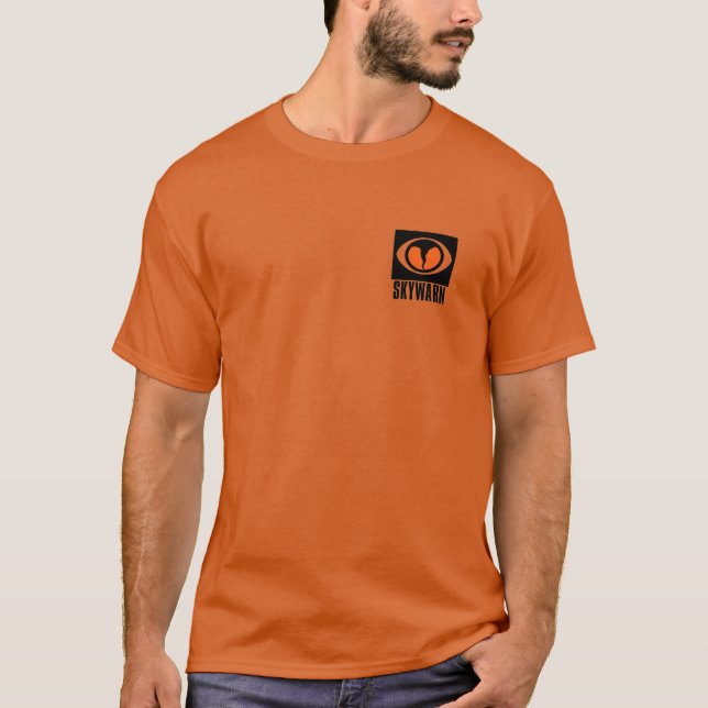 SKYWARN Tornado-Geleitboot-T-Shirt T-Shirt (Vorderseite)