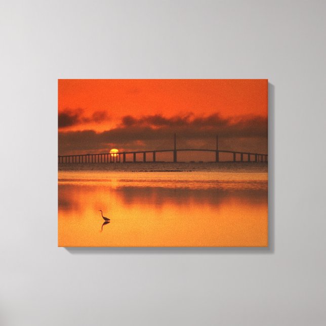 Skyway Bridge Leinwanddruck (Vorderseite)