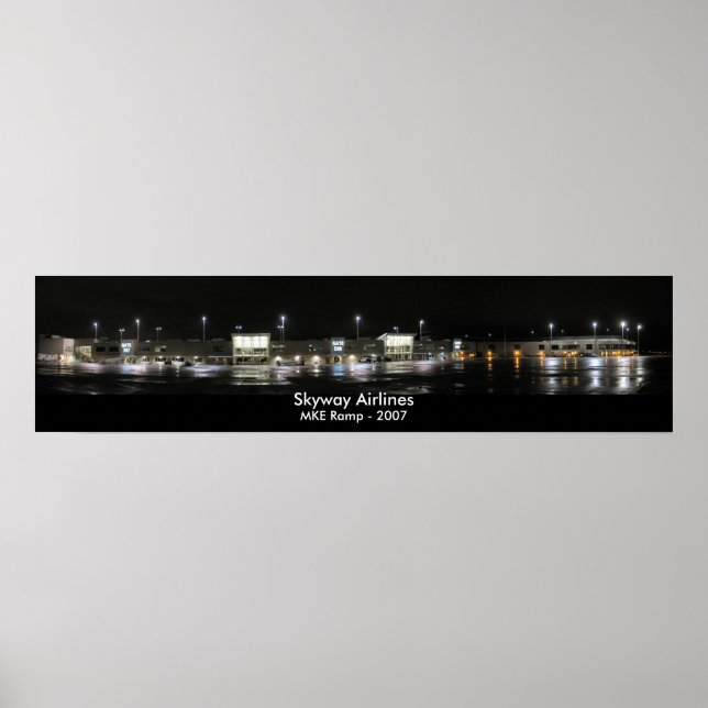 Skyway Ramp - Milwaukee WI 2007 Poster (Vorne)