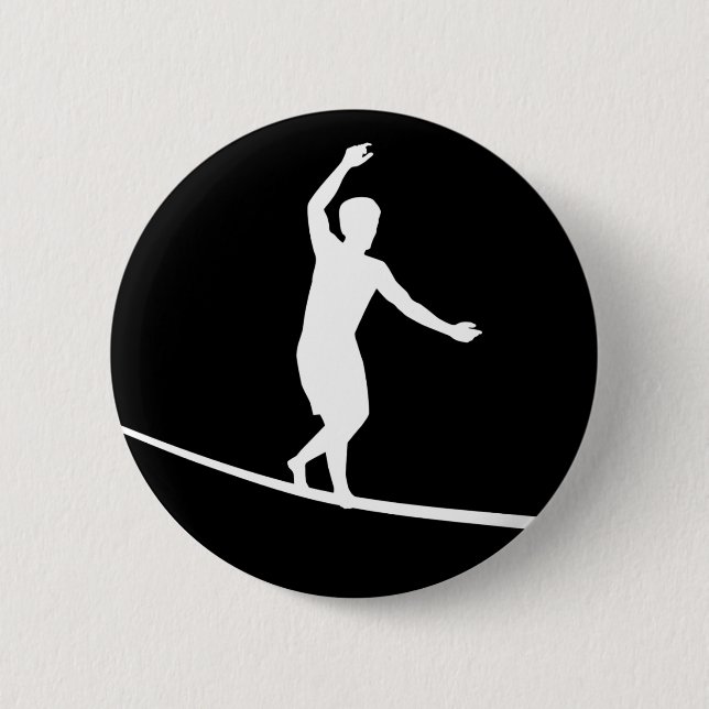 Slackline Button (Vorderseite)