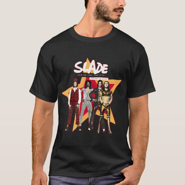 Slade Rock Mitglieder T-Shirt (Vorderseite)