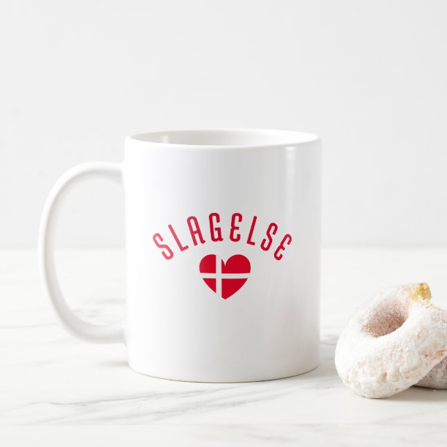 SLAGELSE KAFFEETASSE (Mit Donut)