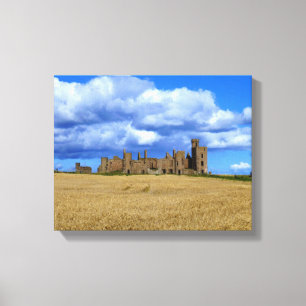 Slains Schloss, Aberdeenshire, Schottland Leinwanddruck