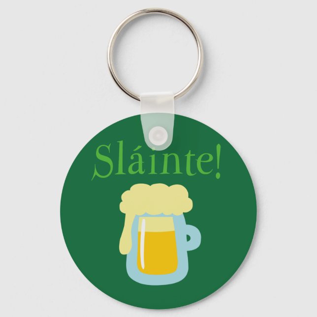 Sláinte Beer Schlüsselanhänger (Vorderseite)