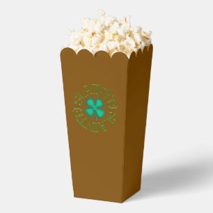 Slainte braune Popcorn-Boxen Geschenkschachtel