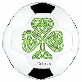 Slainte Celtic Kleeblatt Green St. Patrick's Day Fußball