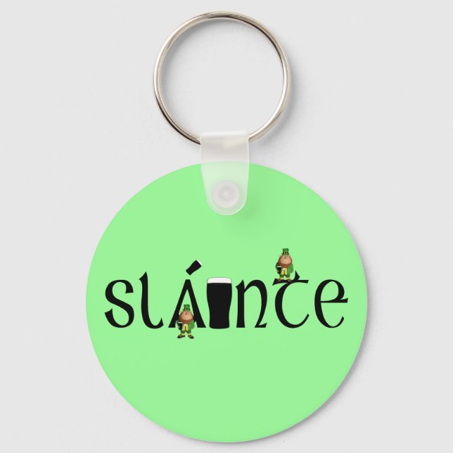 Slainte Gaelic Schlüsselanhänger (Vorderseite)