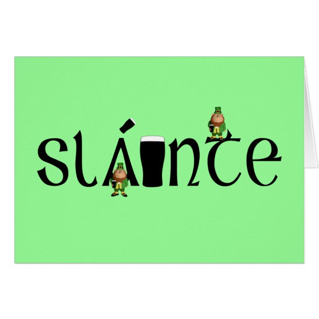 Slainte Gälisch (Vorderseite (Horizontal))