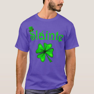 Slainte Irish Chef Good Health St Paddys Day T-Shirt