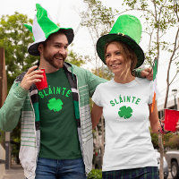 Sláinte Irish Clover St Patrick's Day