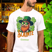 Slainte Irish Toast St Patrick's Day Personalisier