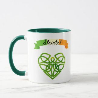 "Sláinte" irlandais ! Mug celtique - Bravo à la sa