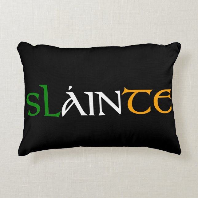 Slainte Kissen (Vorderseite)