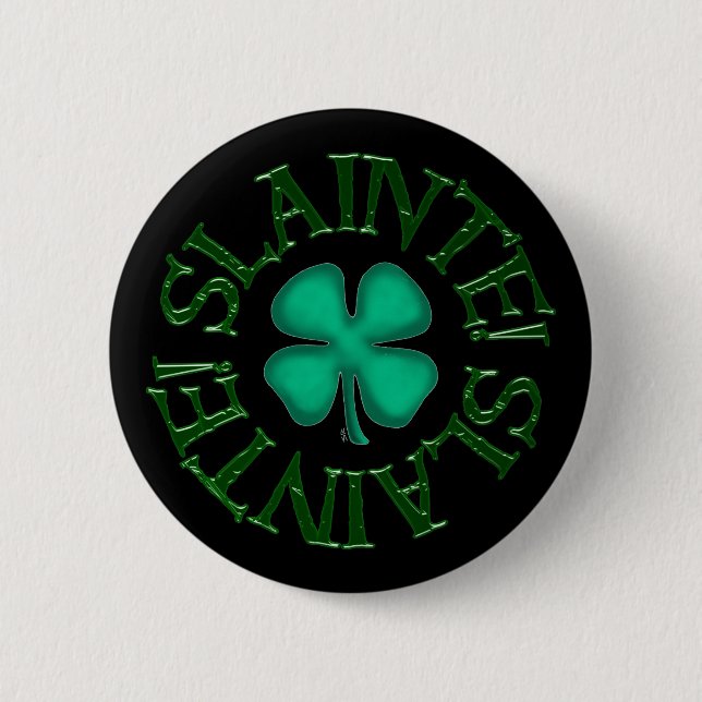 Slainte-Schaltfläche Button (Vorderseite)