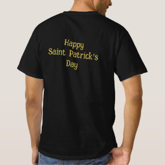 Slàinte! St. Patrick's Day Pint of Beer on Green T-Shirt