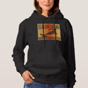 Slalom Wasserski Skiraum Hoodie