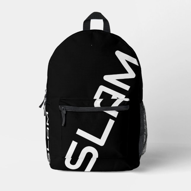 SLAM BEDRUCKTER RUCKSACK (Vorderseite)
