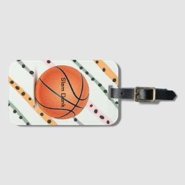 "Slam Dunk" AcrylGepäckanhänger Gepäckanhänger