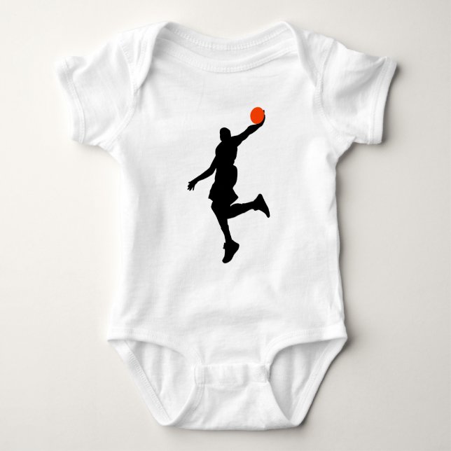 Slam Dunk Baby Strampler (Vorderseite)