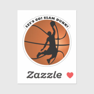 SLAM DUNK! Basketball-Player Sport Aufkleber