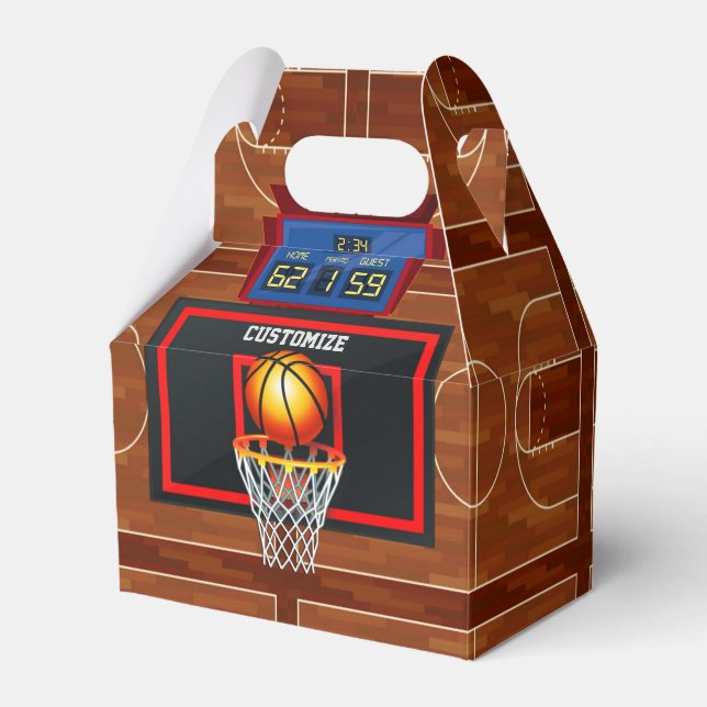 Slam Dunk Basketball Thema Geschenkschachtel (Vorderseite)