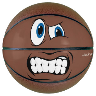 Slam Dunk Mad Face Basketball
